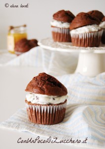 Honey and chocolate muffins 3