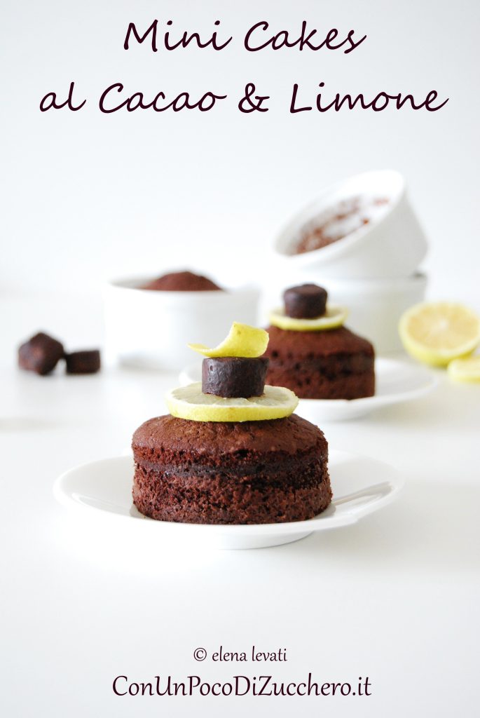 cakes al cacao e limone