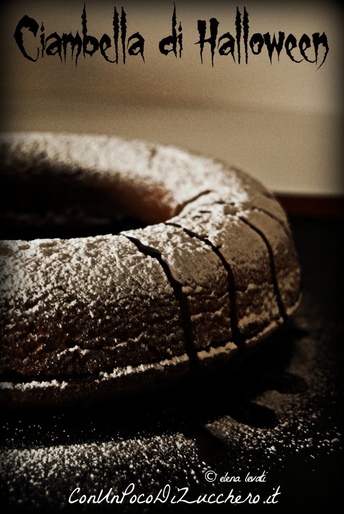 Ciambella di Halloween 1