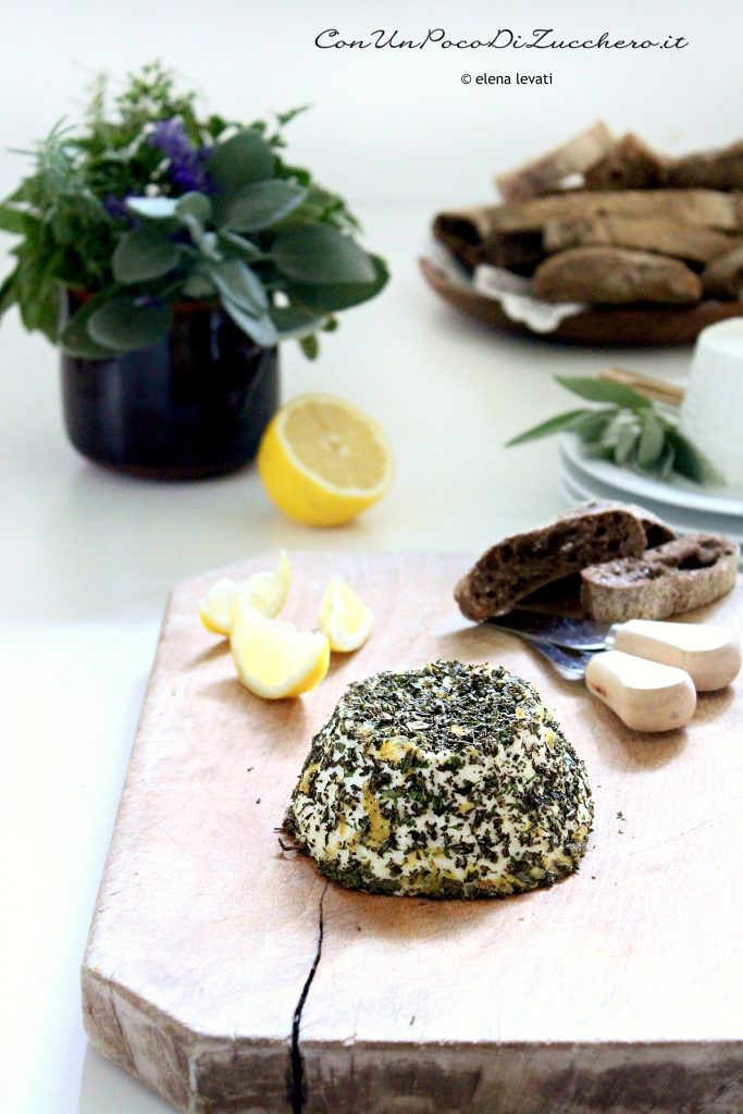 ricotta al forno al limone