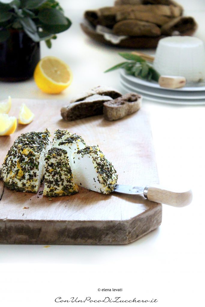 ricotta al forno al limone