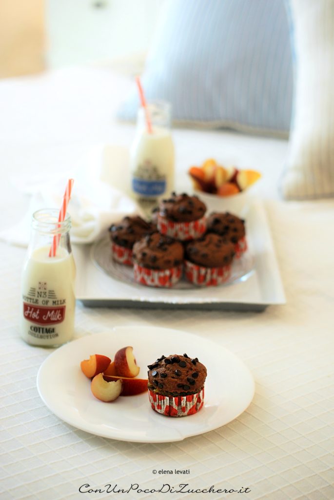 muffins choco coffee