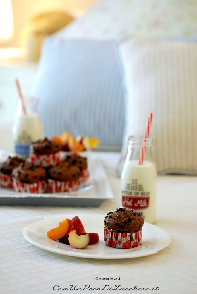 muffins choco coffee