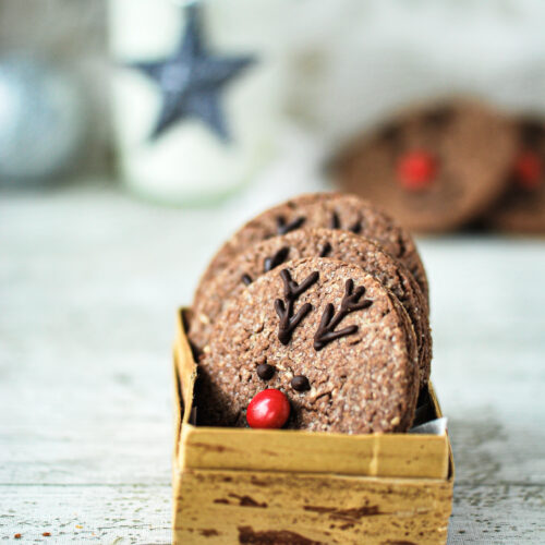 Galletas de reno Rudolph