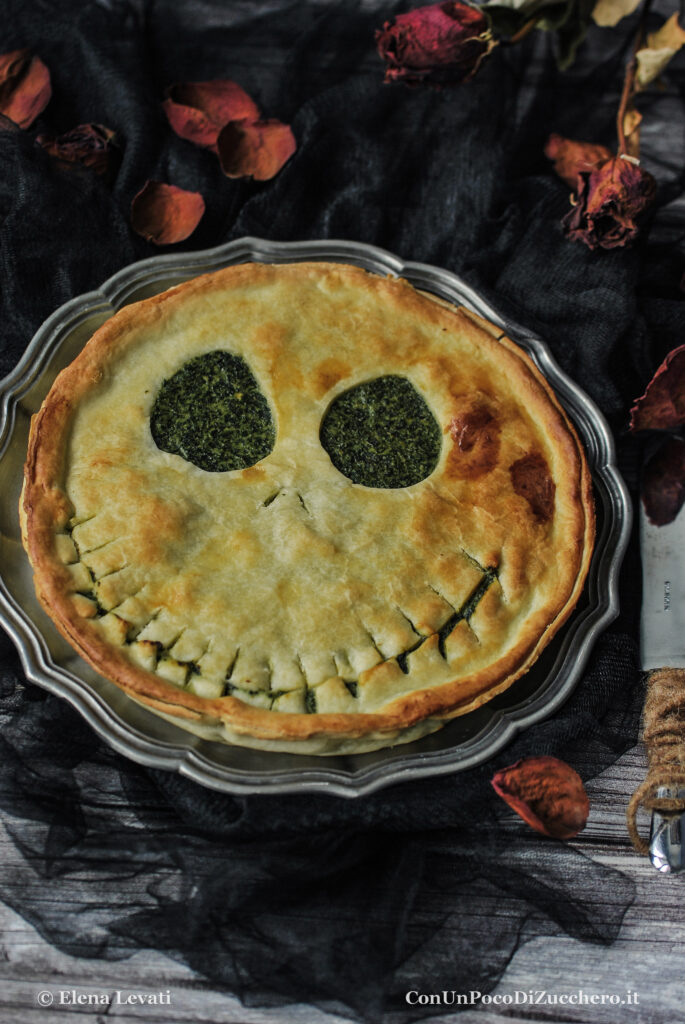 Torta salata di Halloween Jack Skeletron