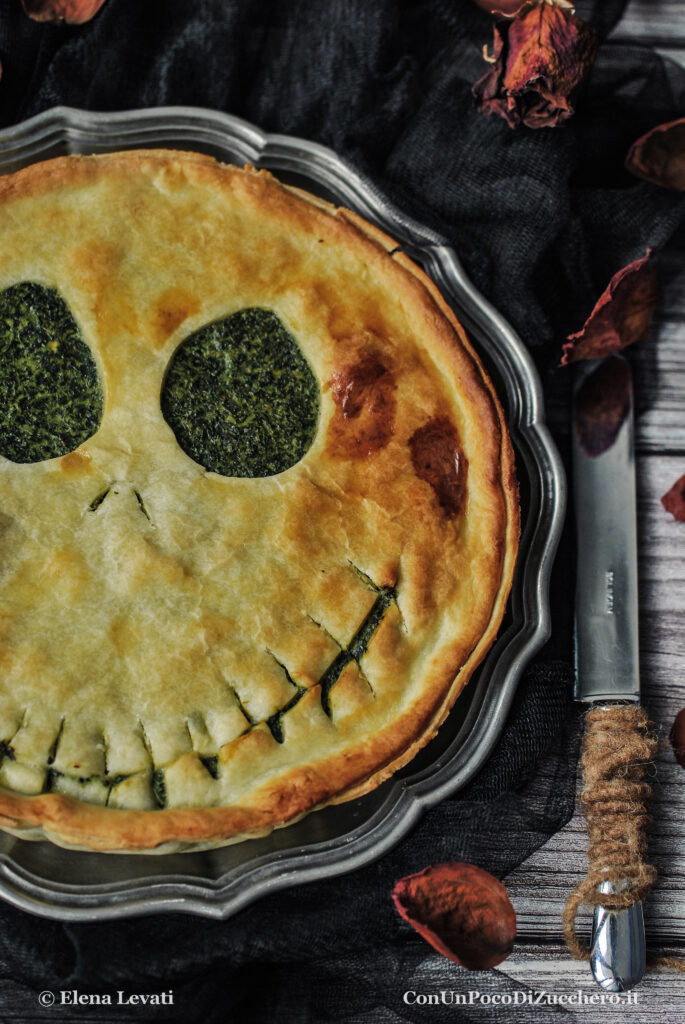 Torta salata di Halloween Jack Skeletron
